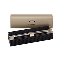 Parker S0856330 IM Fountain Pen, Medium Nib - Gunmetal with Chrome Trim  - £48.54 GBP