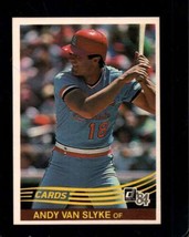 1984 Donruss #83 Andy Van Slyke Nmmt (Rc) Cardinals *X102539 - £4.21 GBP