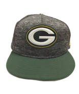 New Era NFL 9Fifty GREEN BAY PACKERS Gray Snapback Cap Hat One Size New  - £27.79 GBP
