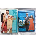 TWO SEASONS Burn Notice - Season 1 DVD and Season 2 Blu-Ray - £14.04 GBP