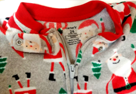 Carters jumpsuit Christmas Santa pattern 24m Kids toddlers - $9.99