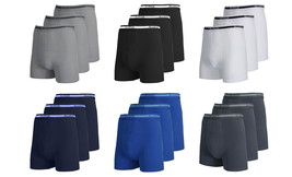 Men&#39;s  Stretch Cotton Boxer Briefs (9-Pack) (Sizes: S-2XL) NWT Free Shipping - £22.41 GBP