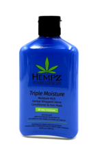 Hempz Triple Moisture Moisture-Rich Daily Herbal Replenishing Conditioner 8.5 oz - £15.88 GBP