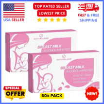 Natureland Alcohol Test Strips for Breast Milk – 50-Pack, Fast &amp; Accurat... - $24.99