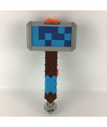 Nerf Minecraft Stormlander with Darts Blasting Hammer Toy Weapon 2021 Ha... - £20.89 GBP