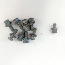 9x 1990-1994 DSM Laser Talon Eclipse Door Hinge to Body Bolts Blue OEM Used Rare - $19.77