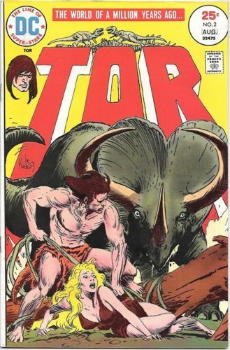 Primary image for Tor Comic Book #2 DC Comics 1975 FINE+/VERY FINE-