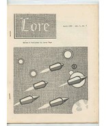 LORE SciFi Fanzine Vol. 1 No. 5 Jerry Page April 1966  - £31.13 GBP