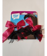Play On! O/S Fur Flair Hair Bows For Pets Pack Of 4 - £6.16 GBP
