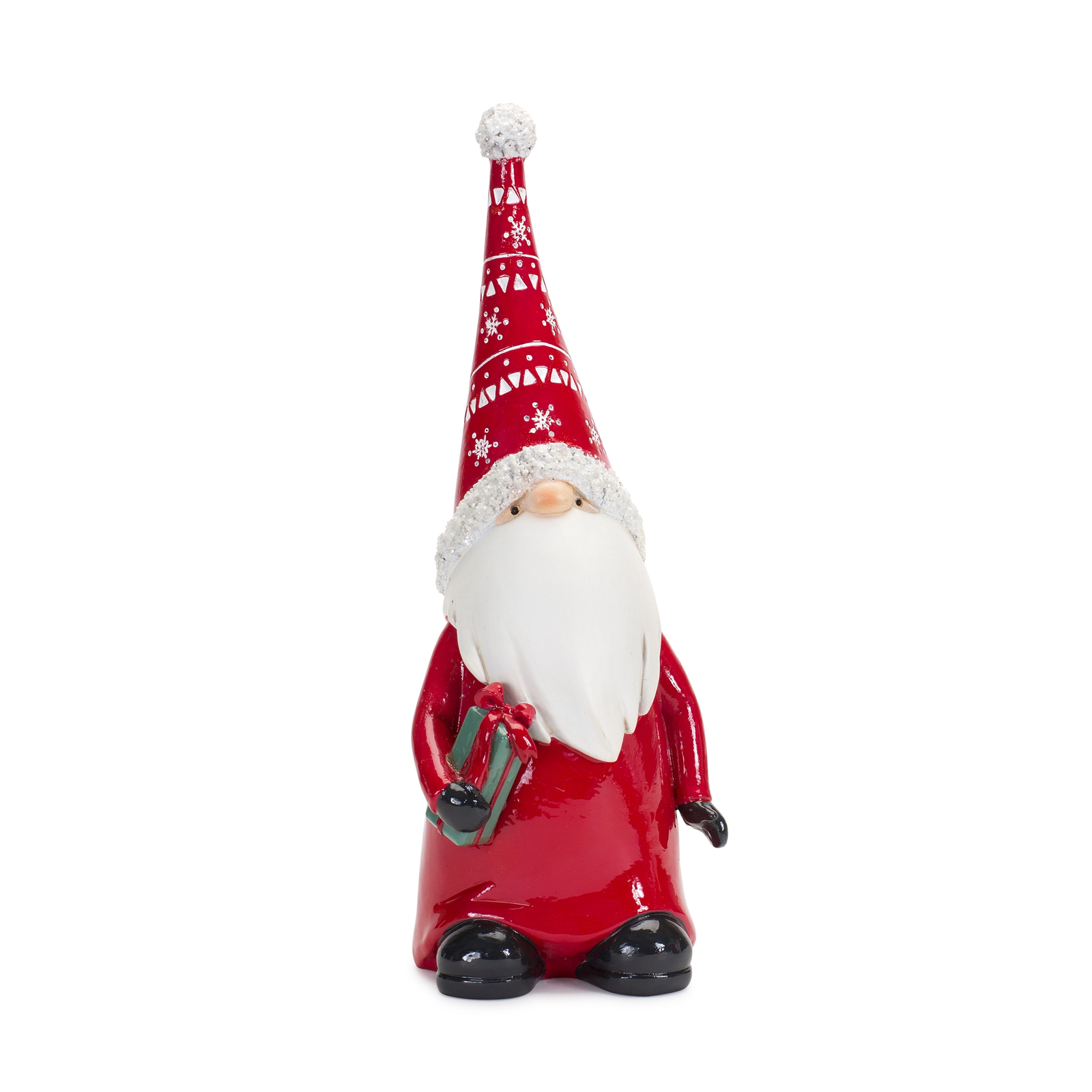 Holiday Gnome Figurine with Present and Wreath Accent (Set of 2) - $52.56