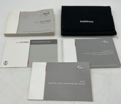 2012 Nissan Altima Owners Manual Handbook Set with Case OEM B03B28019 - £28.13 GBP