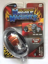 The Original Muscle Machines Series 3 33 1933 Ford Coupe Burnt Orange Die-Cast - £32.81 GBP