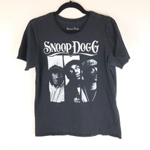 Snoop Dogg Black Short Sleeve Crewneck Graphic Print Casual T-Shirt Size L - £9.90 GBP