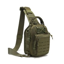 Multifunctional   Bag Men   Chest Sling Backpack Molle Outdoor Travel Hi Pistol  - £97.68 GBP