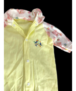 Vintage 1960s Baby Girl Pajama One Piece 12M Soft Thin Embroidered Birds... - $351.43 MXN