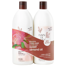 Bain de Terre Sweet Almond Oil  Shampoo &amp; Conditioner Duo, 33.8 Oz. - £37.59 GBP