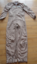 SUMMER FIRE RESISTANT CWU-27P FLYERS COVERALLS TYPE I TAN 380 FLIGHT SUI... - $70.46