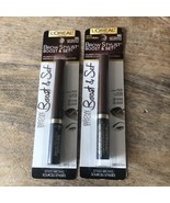 (2) L&#39;OREAL BROW STYLIST VOLUMIZING BROW MASCARA #480 LIGHT BRUNETTE 0.1... - $27.36 CAD