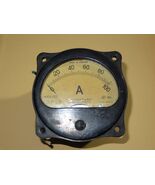 Ammeter Vintage Meter 0-100 A - $526.75 MXN