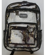 Shalam Imports Brand Eurogear Extreme Adventure Clear Backpack Black - £17.14 GBP