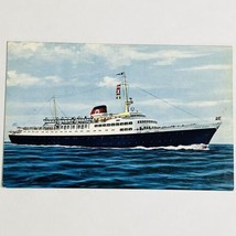 Vintage 1970&#39;s Sun Line Greece M.S. Stella Solaris Cruise Ship Postcard - £4.46 GBP