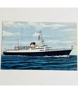 Vintage 1970&#39;s Sun Line Greece M.S. Stella Solaris Cruise Ship Postcard - £4.45 GBP