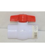 Aqua Tech 9124 One And Half Inch Solvent PVC Ball Valve 150PSI - £13.36 GBP