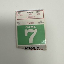 1969 Baltimore Colts vs Atl Football Game Ticket Stub Harry Hulmes Gen Manager - £6.99 GBP