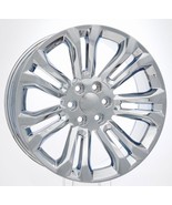 22&quot; Chrome Split Spoke Wheels Rims fits 2000-2025 GMC Sierra Yukon Denali - $26,603.48 MXN