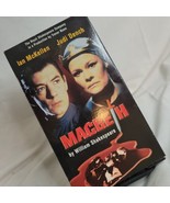 Macbeth VHS Ian McKellen Judi Dench 1978 Thames Television  - $4.97