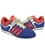 Adidas Powerlift 2.0 Shoes Size 10 G96435 Blue Red Stripes Mens - $69.30