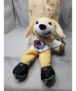 Beanie Baby Official NHL Tags Cool Beans Colorado Avalanche Dog Shazam 2000 - £11.25 GBP