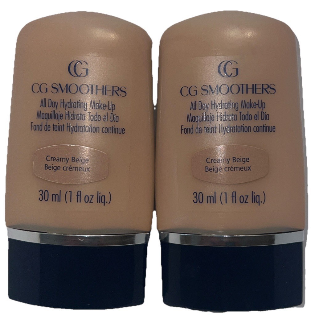 (Pack Of 2) Covergirl CG Smoothers All Day Hydrating Makeup Creamy Beige... - $19.79