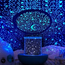 Remote Control And Timer Design Seabed Starry Sky Rotating Led Star Projector Fo - £32.12 GBP