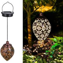 Solar Light LED Lantern Garland Waterproof Hanging Outdoor Fairy Light - £26.43 GBP+