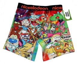 Nickelodeon RUGRATS Bright Colorful Characters Allover Print Boxer Briefs Mn&#39;s - £14.38 GBP