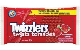 4 bags of Twizzlers twists liquorice strawberry 454g , 16 oz each from C... - £23.98 GBP