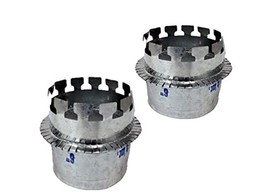 2X Duct Board Take Off Start Collar 5&quot; for HVAC Duct Work Qty 2 - $24.45