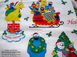 Fabric VIP Appliques Sesame Street Big Bird Elmo Cookie Bert &amp; Ernie Oscar $5.50 - $5.50