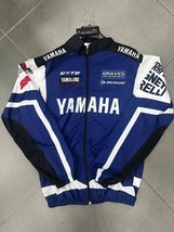 Yamaha Race Jacket, Unisex, Oversize, Blue - $55.20