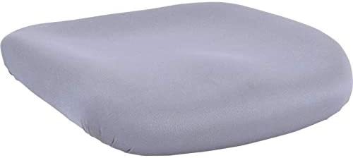 High/Mid-Back Padded Fabric Chair Seat By Lorell, Gray. - $48.95