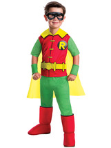 Rubies Costume Boys Dc Comics Deluxe Robin Costume, Small, Multicolor - £93.20 GBP