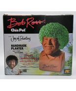 BOB ROSS CHIA PET JOY OF PAINTING DECORATIVE PLANTER - $25.73