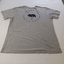 The North Face Standard Fit Men's Cotton Blend Gray Casual Outdoors T-Shirt XL image 2