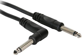 Talent - VGC18 - 1/4&quot; to 1/4&quot; Right Angle Instrument Cable 18 ft. - $12.95