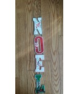 Vintage Christmas Holiday Decor Wooden NOEL wall hanging hand painted si... - $169.64 MXN