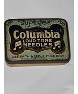 Columbia Superbe Loud Tone Needles Tin PLUS Approx. 25 Good  Condition N... - £6.23 GBP