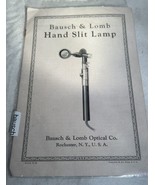Bausch &amp; Lomb Ophthalmologist Hand Slit Lamp Manual - $13.57 CAD
