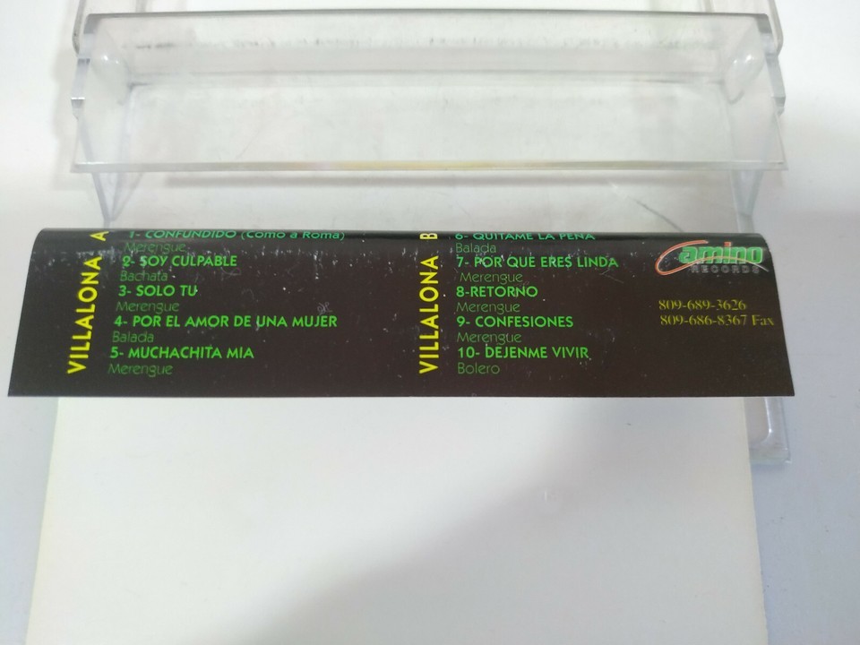 Fernandito Villalona Confundido Edicion Santo Domingo - 3T Cassette Tape-
sho... Item image 2