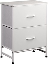 Wlive Nightstand, Nightstand With 2 Drawers, Bedside Furniture, Night, Size L - £35.19 GBP